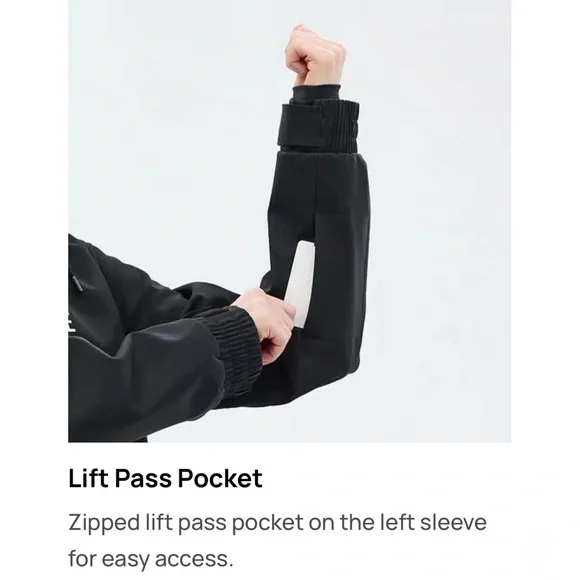 DOPE SNOW YETI JACKET - ROSE BLACK - Picture 12 of 15